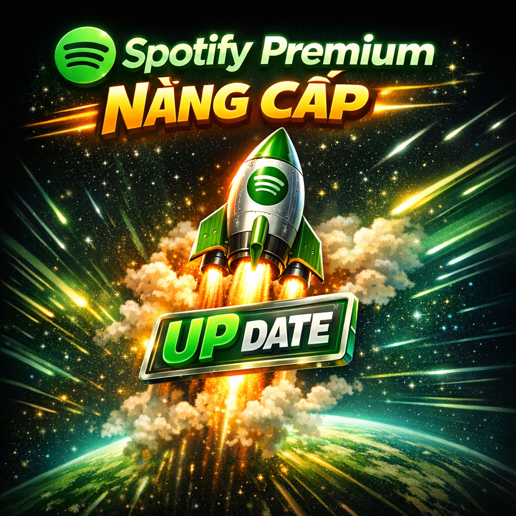 Tài Khoản Spotify Premium Full Quyền – Tải Nhạc, Playlist, Podcast Miễn Phí