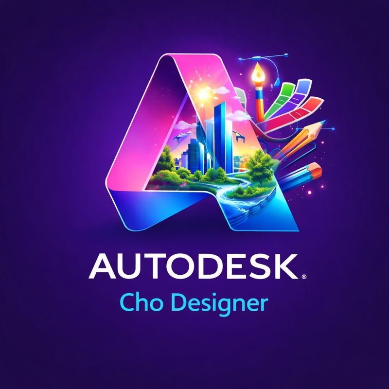 Autodesk Cho Designer – Công Cụ Thiết Kế 2D, 3D & Render