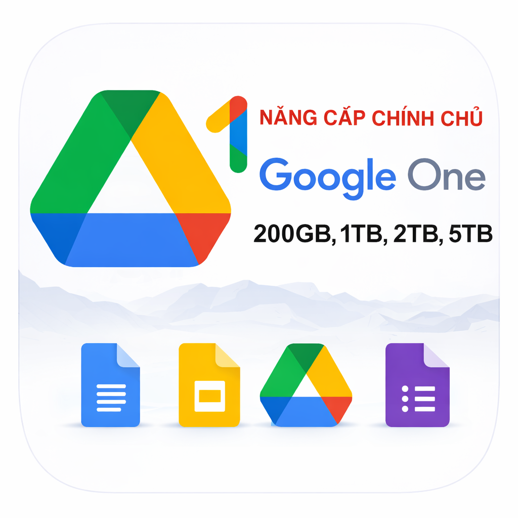 Mua dung lượng Google Drive – dung lượng Google One