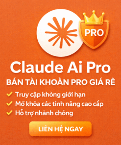 Claude Pro – Tài Khoản AI Cao Cấp Phục Vụ Học Tập & Công Việc