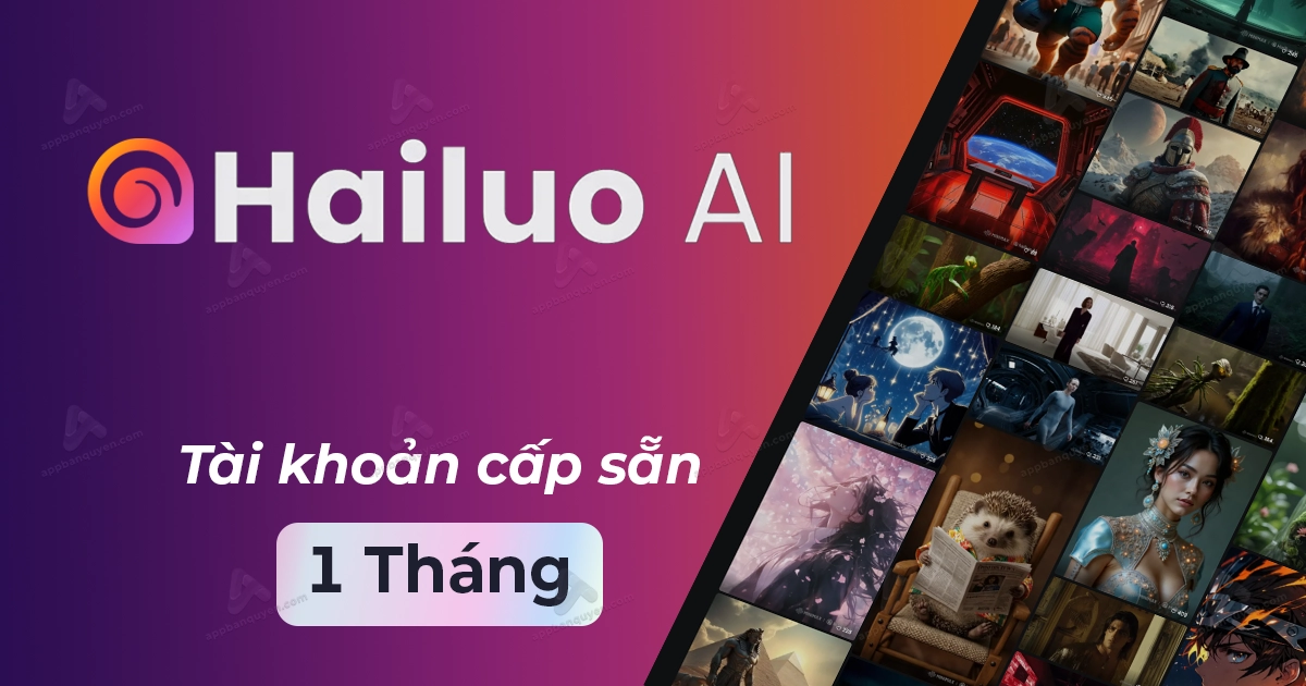 Tài Khoản Hailuo AI 1 Tháng