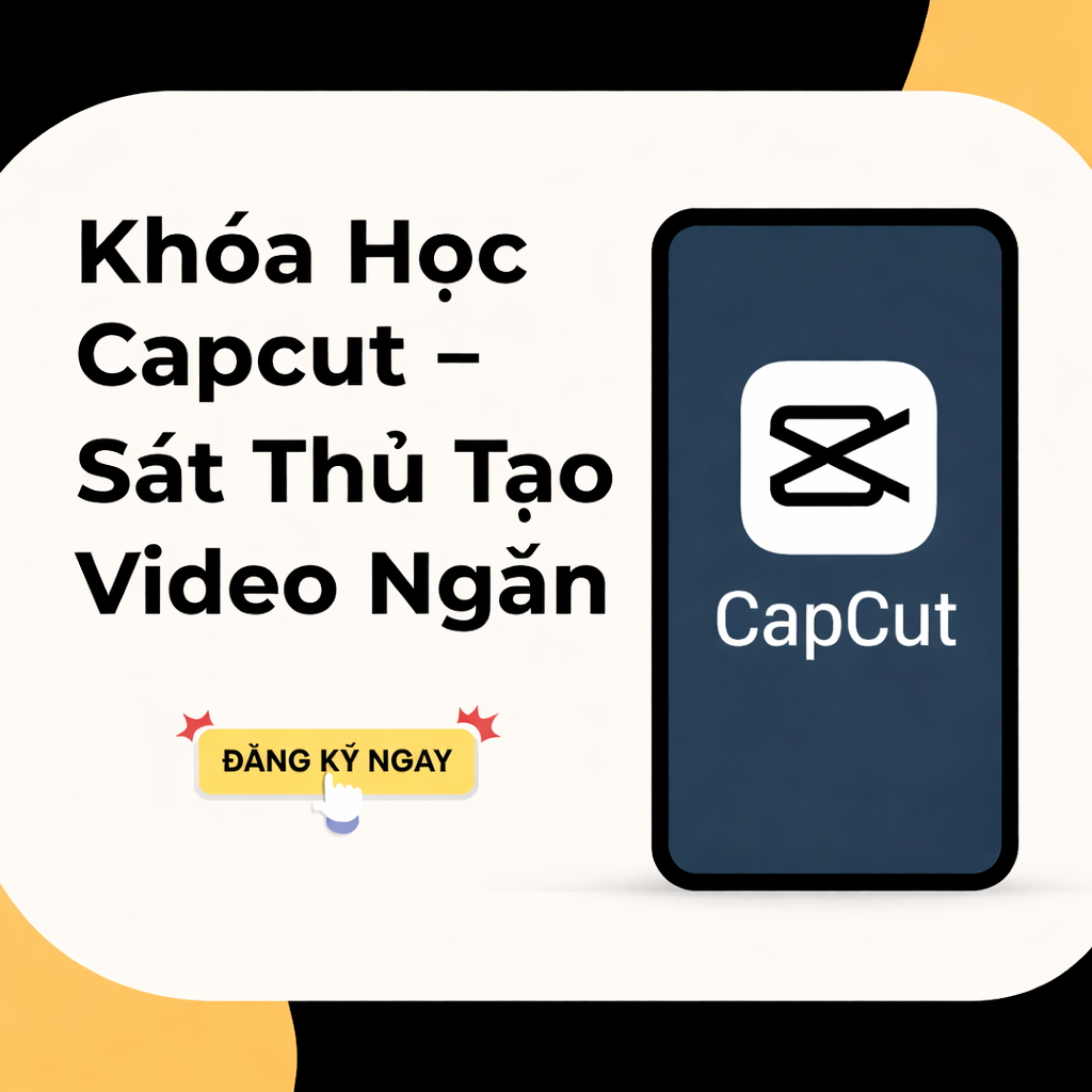 Khóa Học Capcut Từ A – Z