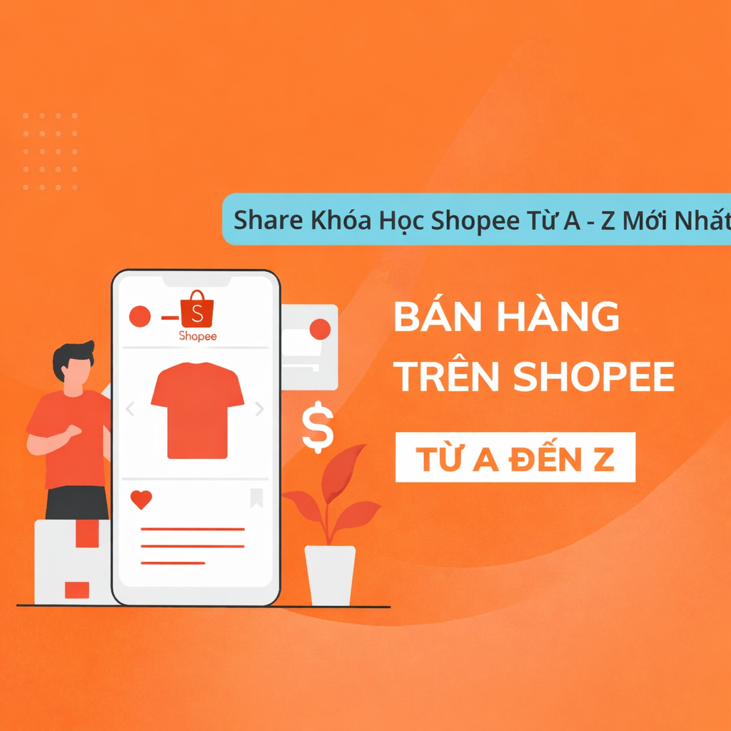 Khóa Học Kinh Doanh Shopee Từ Cơ Bản Đến Chuyên Sâu – Lộ Trình Bán Hàng A–Z
