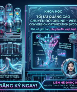 Khóa học Tối ưu quảng cáo chuyển đổi online – Web Conversion Optimization (WCO)