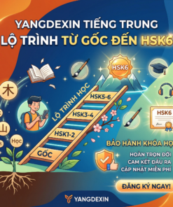 Chinh Phục HSK6 Không Giới Hạn: Khóa Học Tiếng Trung Yangdexin - Từ Nền Tảng Đến Đỉnh Cao.