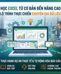 "Làm Chủ Excel 365: Lộ Trình Thực Chiến Từ Con Số 0 Đến Chuyên Gia Phân Tích Dữ Liệu"