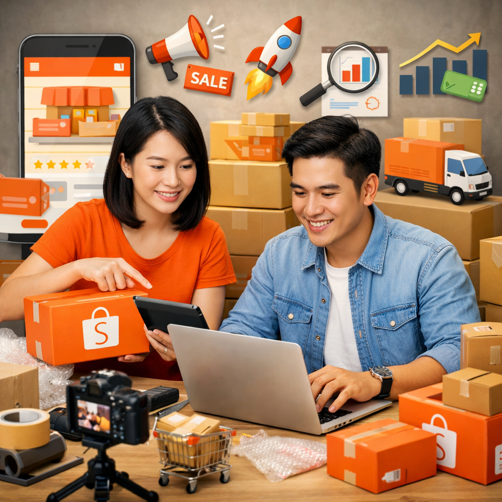 Xây Dựng Và Tối Ưu Gian Hàng Shopee Quy Trình Bán Hàng Hiệu Quả