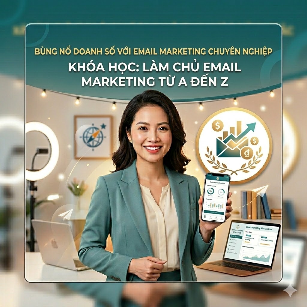 Email Marketing Thực Chiến – Xây Dựng Hệ Thống Bán Hàng Tự Động 24/7