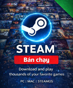 SGD Steam Wallet Gift Card - Có thể sử dụng tài khoản Việt Nam